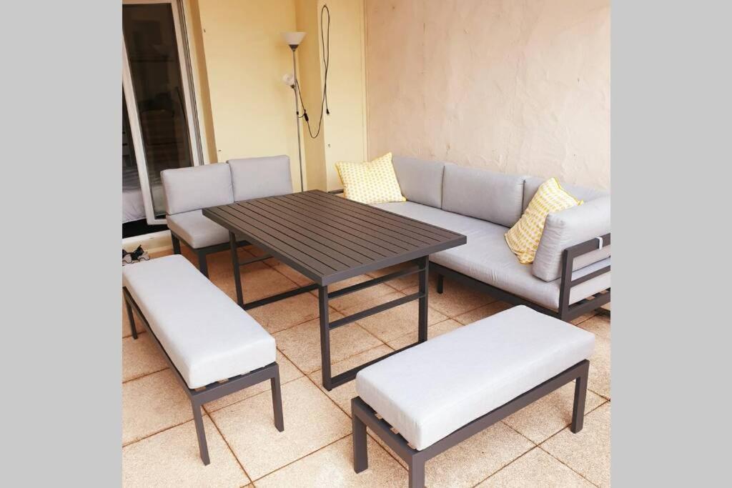 Appartement 2 Terrasses Le "Fontenoy" Canet-en-Roussillon Bagian luar foto